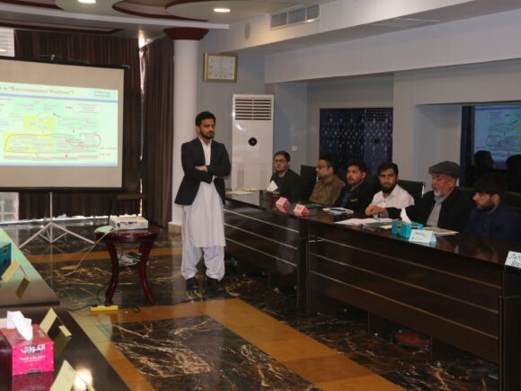 Five-day training workshop on climate change