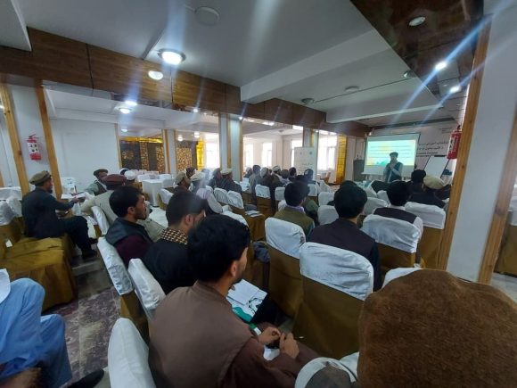 Educational workshop on climate change, biodiversity conservation, solid waste management, and protection of natural resources in Badakhshan Province
